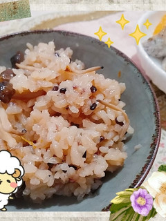 マクロビ☆きのことしょうがの炊き込みご飯-レシピのメイン写真