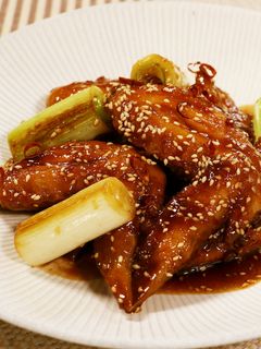 鶏手羽先の甘辛煮 -レシピのメイン写真