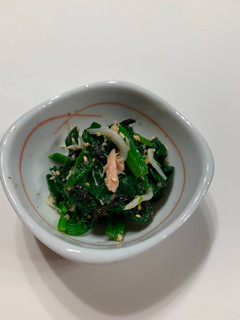 ほうれん草とシーチキンの塩昆布和え★-レシピのメイン写真