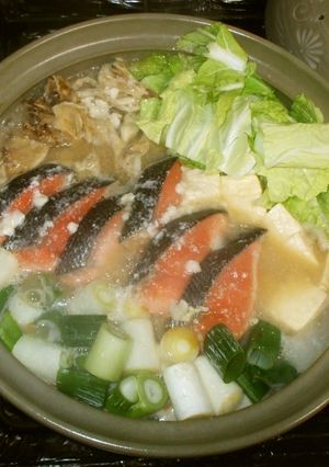 ビタミン粕鍋♪簡単酒粕漢方食養生-レシピのメイン写真