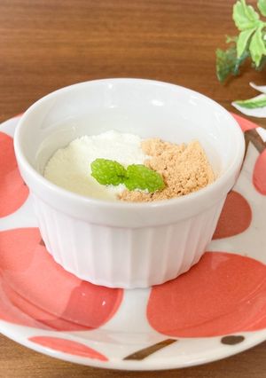 甘〜い♡食べるきな粉ミルク-レシピのメイン写真