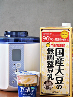 豆乳で作ったヨーグルトで豆乳ヨーグルト-レシピのメイン写真