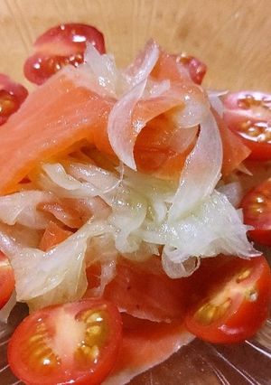 サーモンのマリネ-レシピのメイン写真