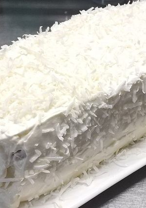 ホワイトチョコレート・ココナッツケーキ-レシピのメイン写真