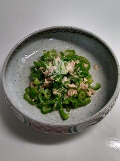 ピーマンとツナ炒め-レシピのメイン写真