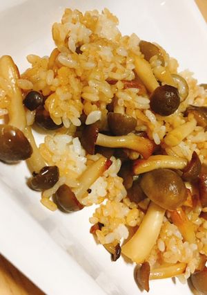 時短 きのこのバター炒めご飯-レシピのメイン写真