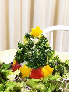 パーティメニュー☆ポテトサラダツリー-レシピのメイン写真