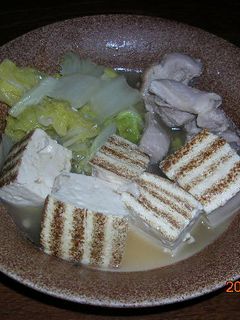 白菜と豆腐と鶏肉の煮物-レシピのメイン写真