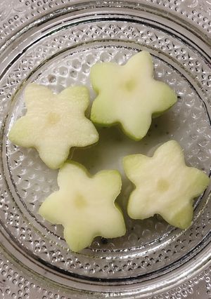 かわいい ブロッコリーの芯 お弁当にも-レシピのメイン写真