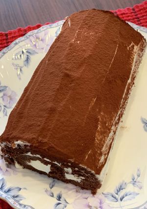 ティラミス風ロールケーキ-レシピのメイン写真