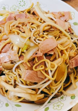 10分でできる焼きそば-レシピのメイン写真
