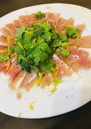 かぶと生ハムのカルパッチョ-レシピのメイン写真