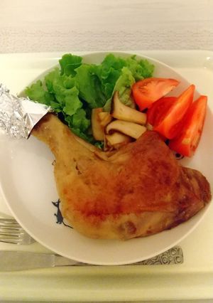 レンジで簡単！クリスマスローストチキン-レシピのメイン写真