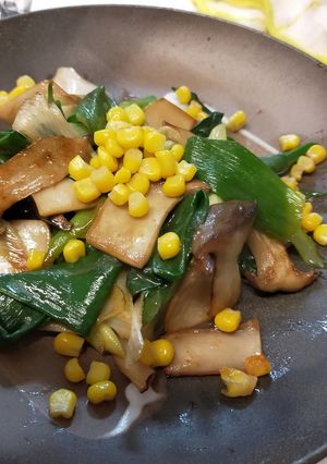 岩津ねぎとエリンギのバターソテー-レシピのメイン写真