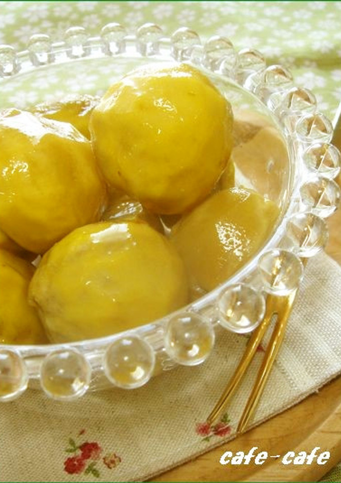 簡単お手軽～栗の甘露煮-レシピのメイン写真