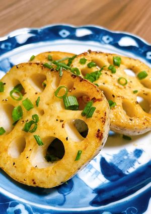 レンコンステーキ-レシピのメイン写真