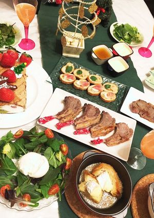 クリスマスディナー 2020年 覚書-レシピのメイン写真