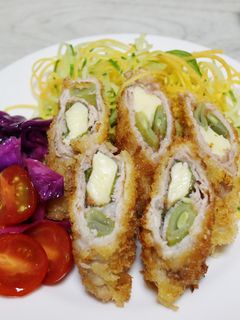 梅チーズかつ【JA福井県 梅の里】-レシピのメイン写真