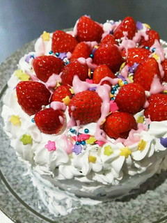 頑張らないクリスマスケーキ♪-レシピのメイン写真