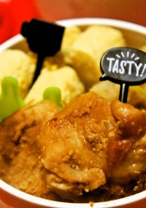 お弁当のおかず★ご飯泥棒な鶏胸肉の味噌漬-レシピのメイン写真
