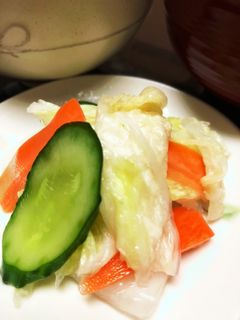 白菜消費に〜コクうま浅漬け-レシピのメイン写真