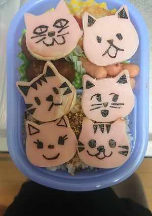 お弁当 簡単キャラ⑤-レシピのメイン写真