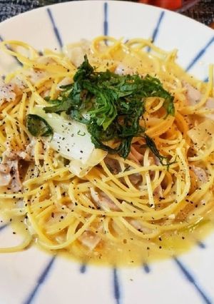 和風カルボナーラ-レシピのメイン写真