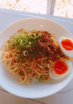 坦々麺　汁なし　-レシピのメイン写真
