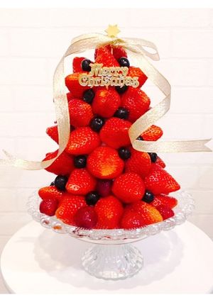 お誕生日やXmasに♡　フルーツタワー-レシピのメイン写真