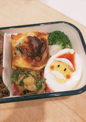 茹で卵でサンタ-レシピのメイン写真