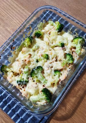 【海外】鮭とジャガイモのチーズ焼き-レシピのメイン写真