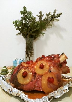 クリスマス＆スペシャルディナー・ハム♪-レシピのメイン写真