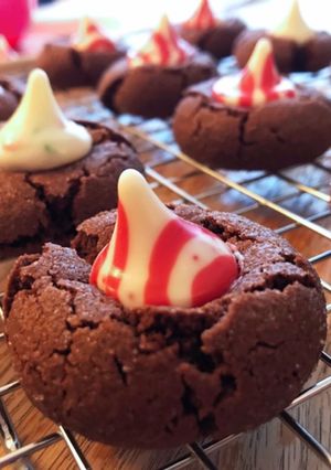クリスマスに☆チョコブロッサムクッキー-レシピのメイン写真