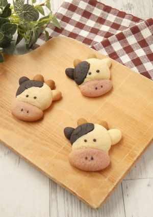 型なし★うしのデコクッキー-レシピのメイン写真