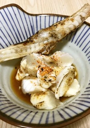 ショウサイフグのたたき＆中骨のタレ焼き-レシピのメイン写真