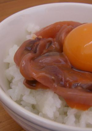簡単！激ウマ！イカの塩辛たまごごはん-レシピのメイン写真