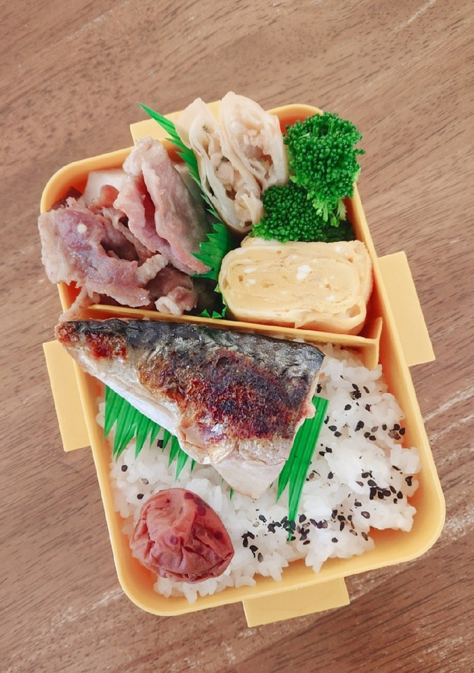 里芋と豚肉の煮物&サバ塩焼き弁当♪-レシピのメイン写真