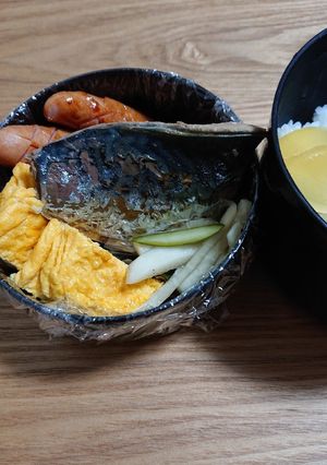旦那様お弁当。12月25日。-レシピのメイン写真