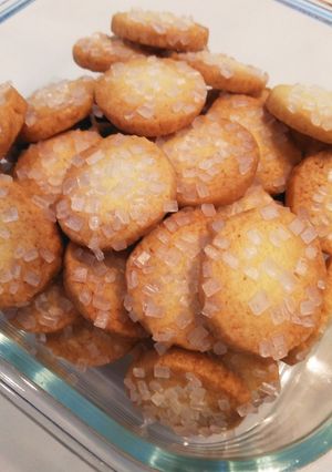 卵白消費☆新食感ザラメクッキー-レシピのメイン写真