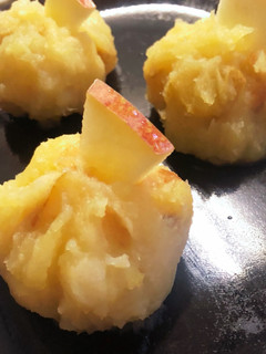 りんごとさつまいものきんとん-レシピのメイン写真