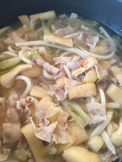 寒い日は、あったまる豚ネギうどん♪-レシピのメイン写真