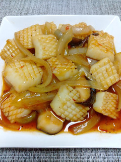 いかの豆板ジャン炒め-レシピのメイン写真
