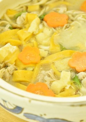 にんじんほうとう-レシピのメイン写真
