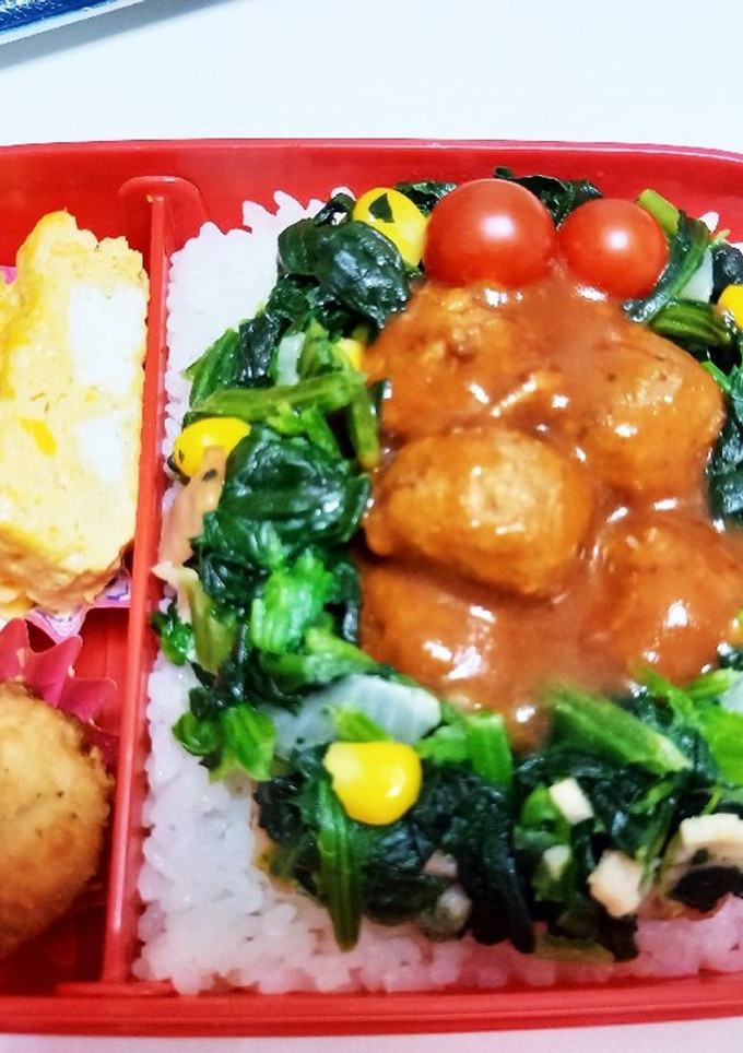 不器用でも簡単☆X'mas仕様弁当◡̈*-レシピのメイン写真