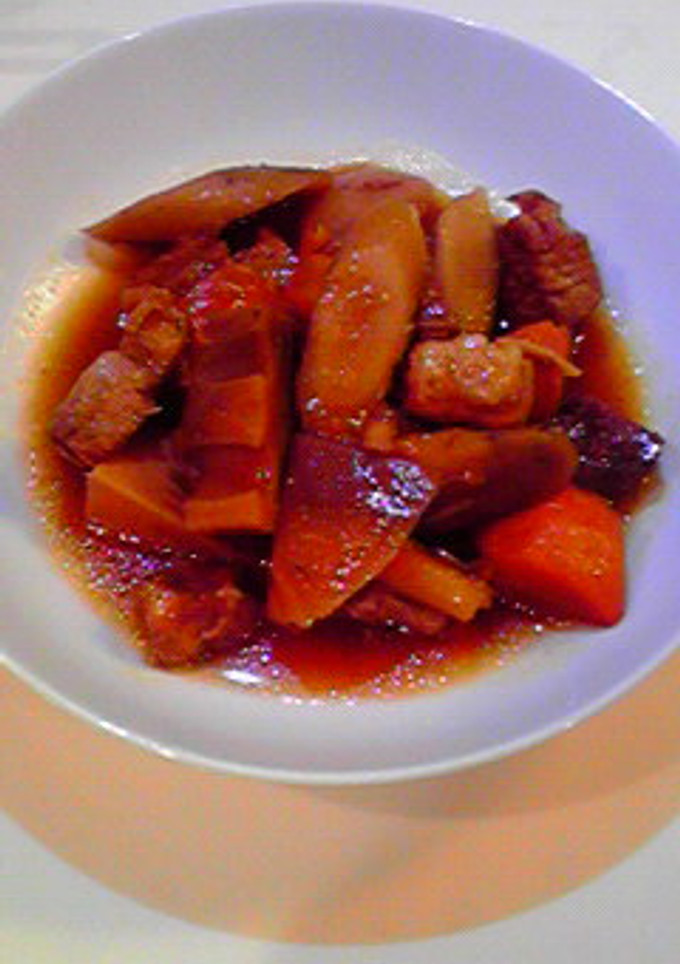 根菜と豚肉のさっぱり煮-レシピのメイン写真