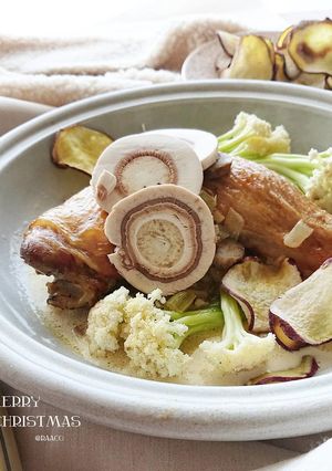 グリルチキンクリーム煮-レシピのメイン写真