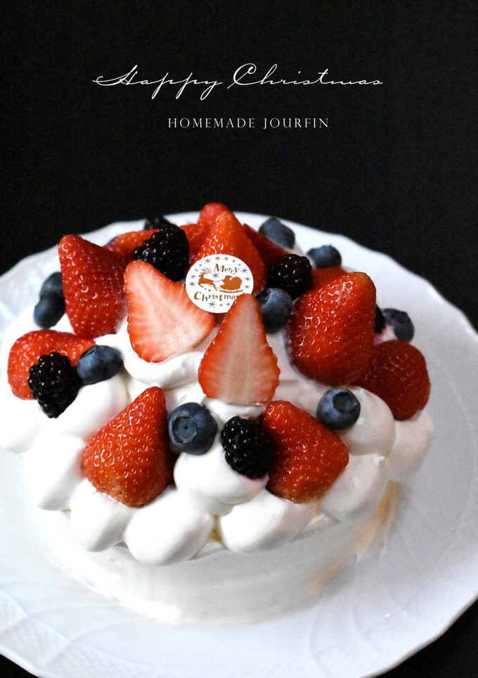 クリスマスケーキ-レシピのメイン写真