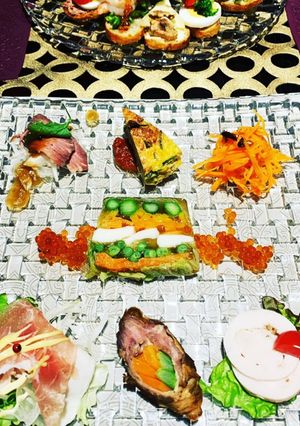 野菜とホタテとスモークサーモンのテリーヌ-レシピのメイン写真