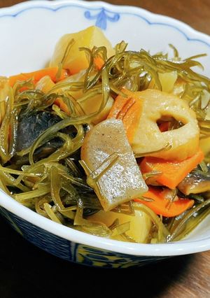 簡単　家庭料理✨切り昆布の五目うま煮-レシピのメイン写真