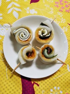ちくわの梅しそ・海苔チーズ巻き-レシピのメイン写真